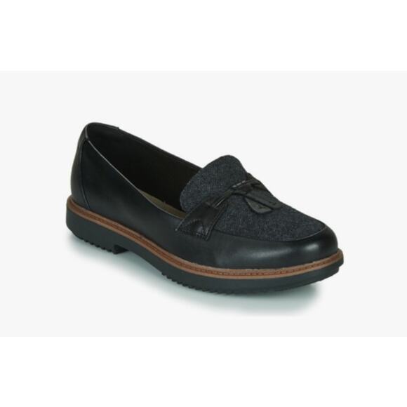 Clarks Collection Womens Raisie Foster Slip On Loafer Size 6 - Picture 1 of 8